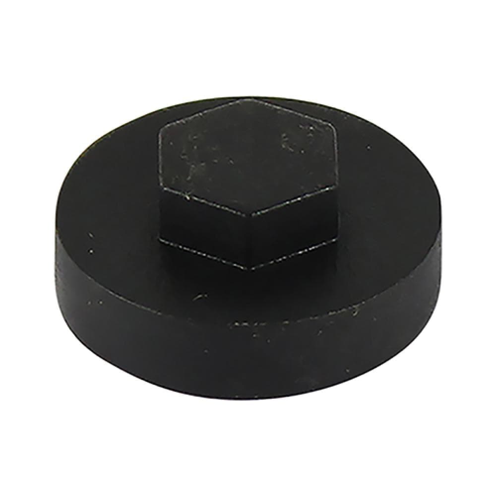 Timco 1900E53CAP Hex Head Cover Caps - Black 19Mm