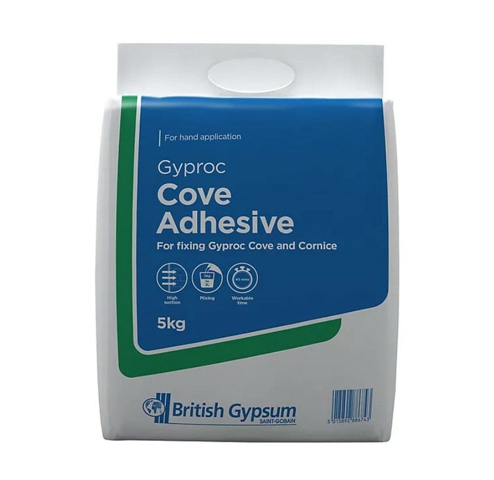 British Gypsum Gyproc Cove Adhesive 5kg Bag