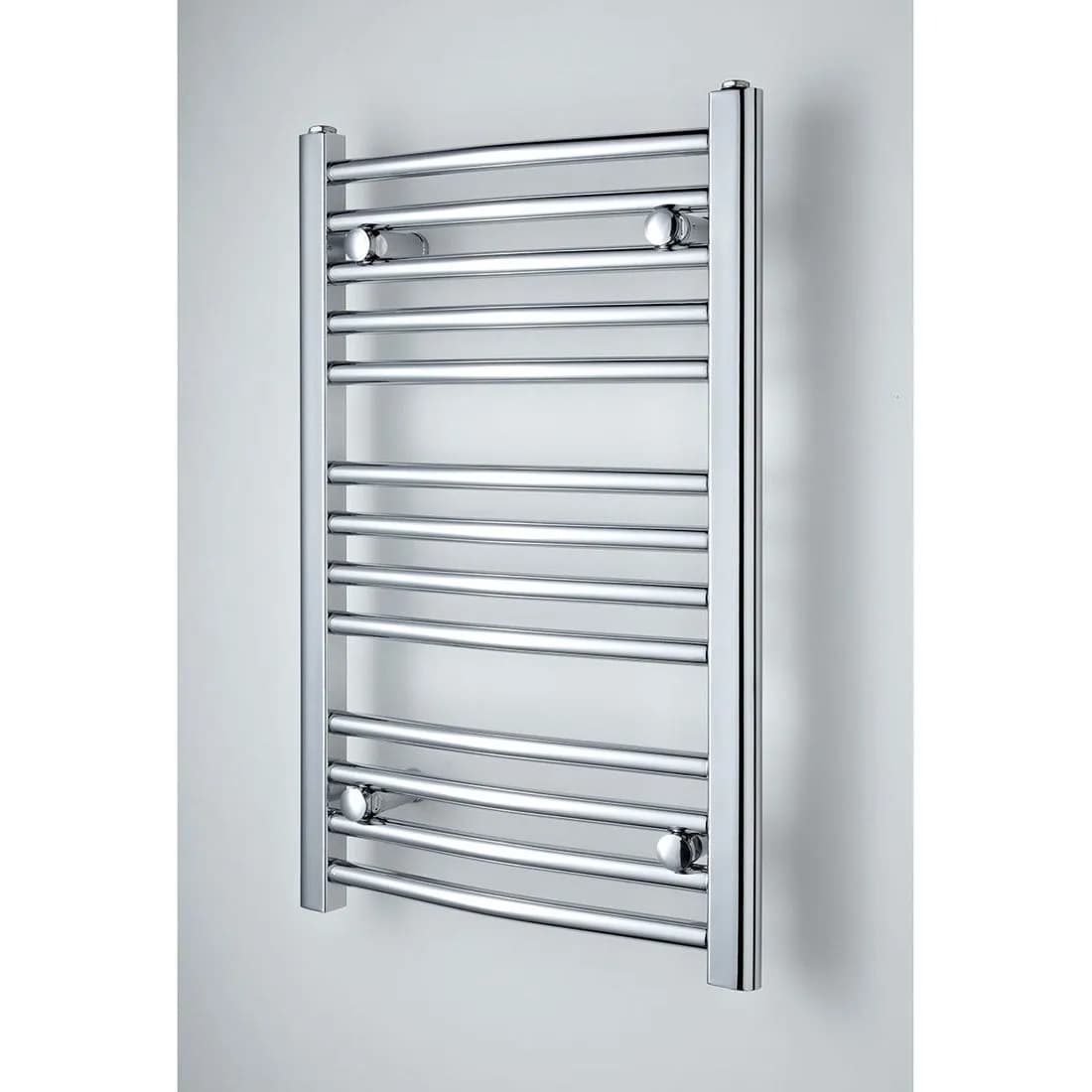 Heated Towel Rail 700 X 450Mm Curved Chrome