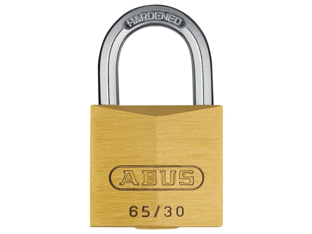 ABUS Mechanical 65/30mm Brass Padlock Keyed Alike 301 10002333-01