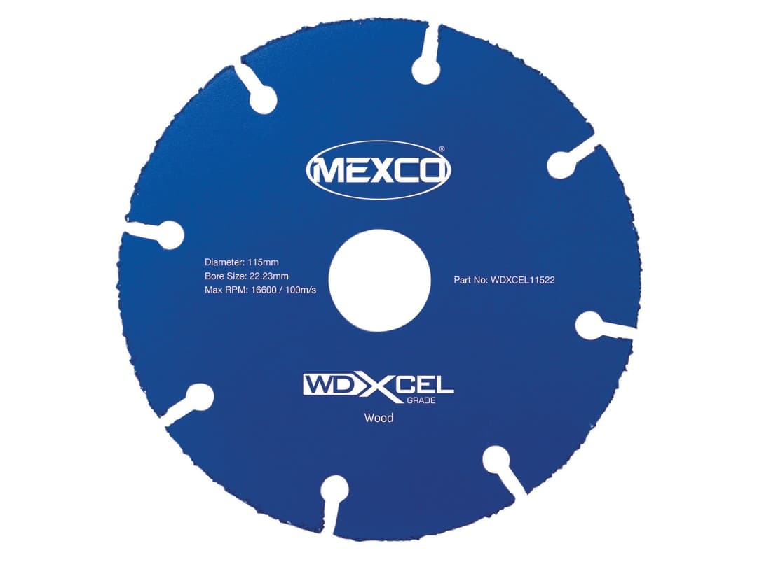 MEXCO WD XCEL Grade Wood Cut Blade 115 x 22mm WDXCEL11522