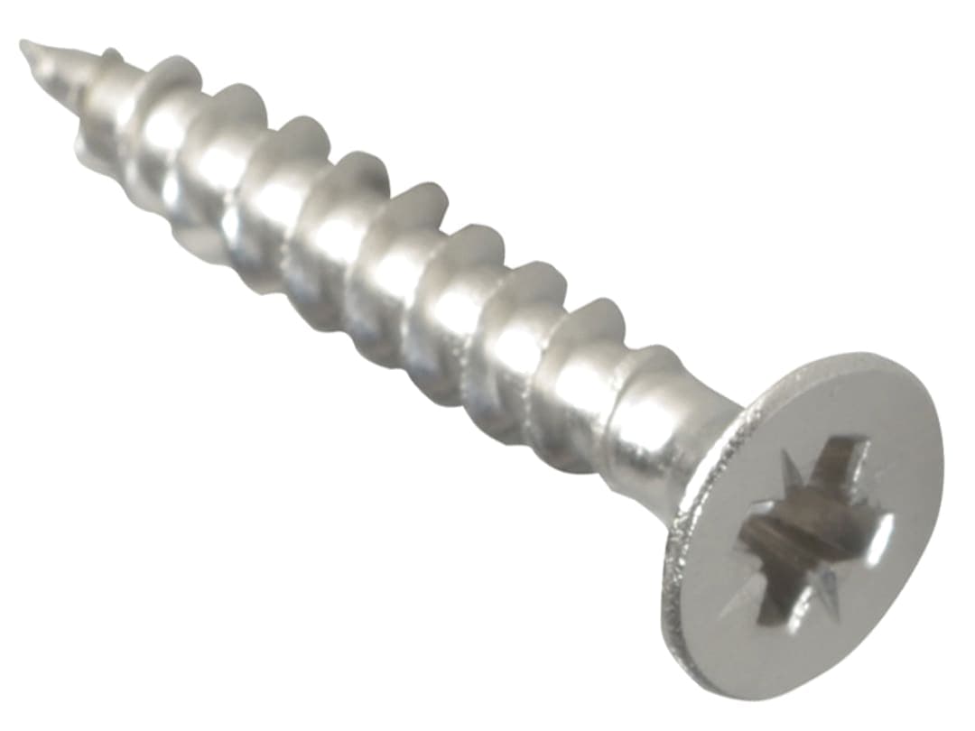 ForgeFix Multi-Purpose Pozi Compatible Screw CSK ST S/Steel 4.0 x 25mm Box 200 POZI425SS