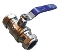 Ball Valve Lever - 15mm Blue