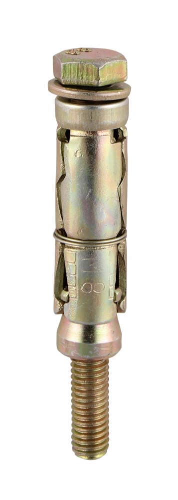 M10 x 50mm - Shield Anchor - Loose Bolt - BZP - Bag of 4
