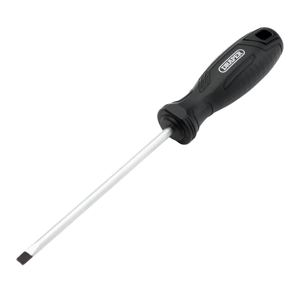 Draper Slotted Parallel Hard Grip Screwdriver 5.5 X 125Mm Pk 1 13541
