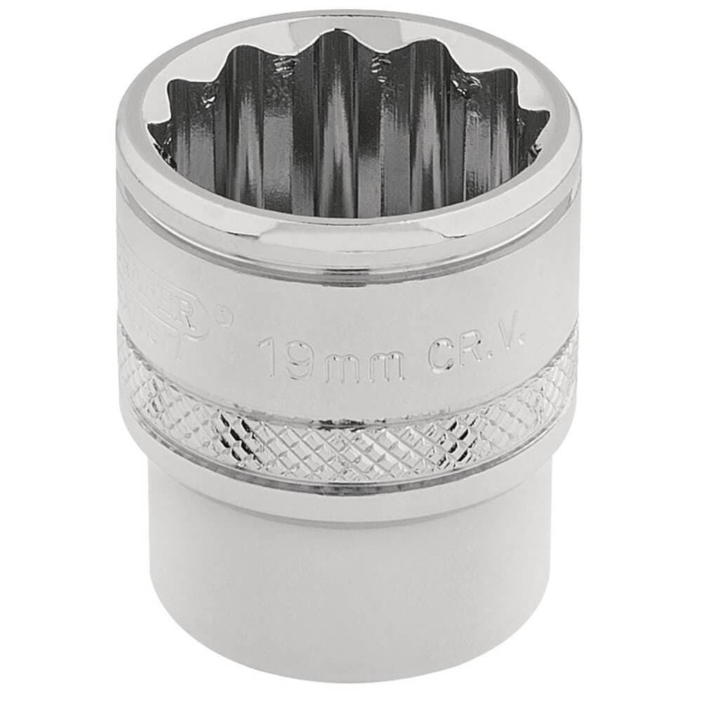 Draper Expert 32797 Hi-Torq® 12 Point Socket 3/8in Sq. Dr. 19Mm each