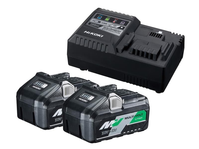 Hikoki UC18YSL3JEZ Uc18Ysl3Jez Battery & Charger Starter Pack 18V