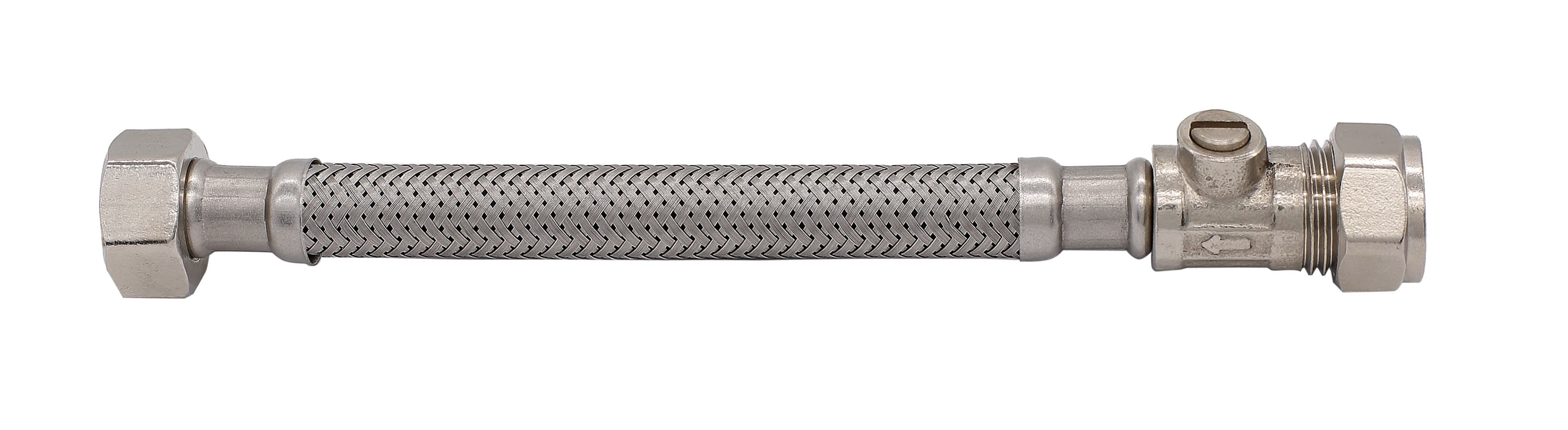 Mv Short 15Cm Flexible Tap Connector 15Mm Iso IFL1SH