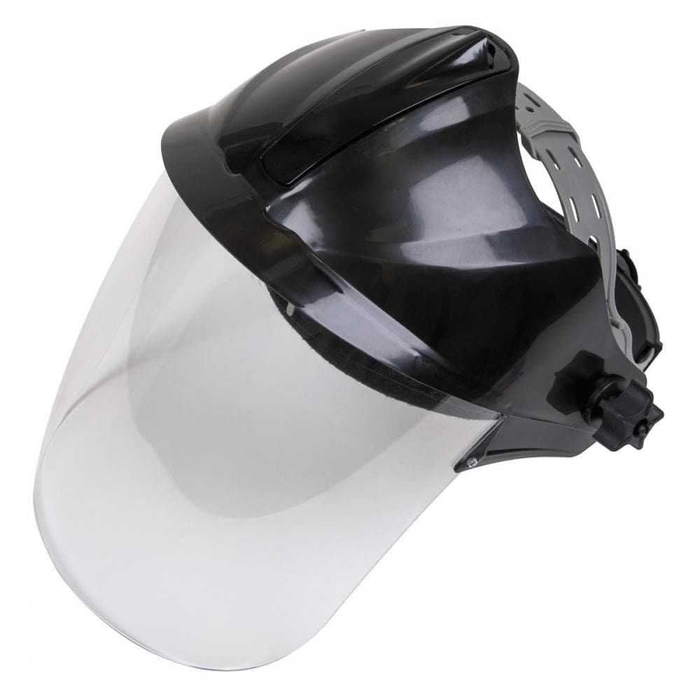 Sealey SSP78 Deluxe Brow Guard With Aspherical Polycarbonate Full Face Shield