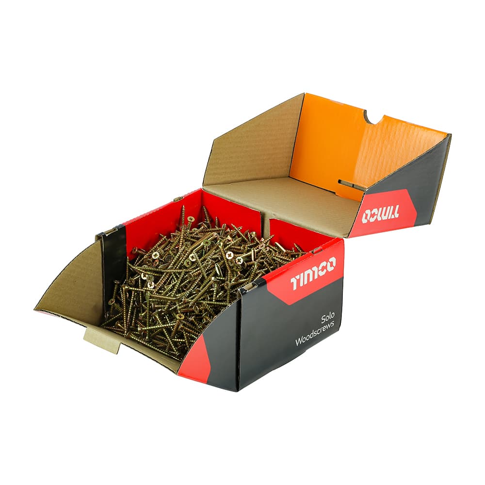 Timco 50060SOLOIND Solo Woodscrew Industry Pack 5.0 X 60 Box 1000