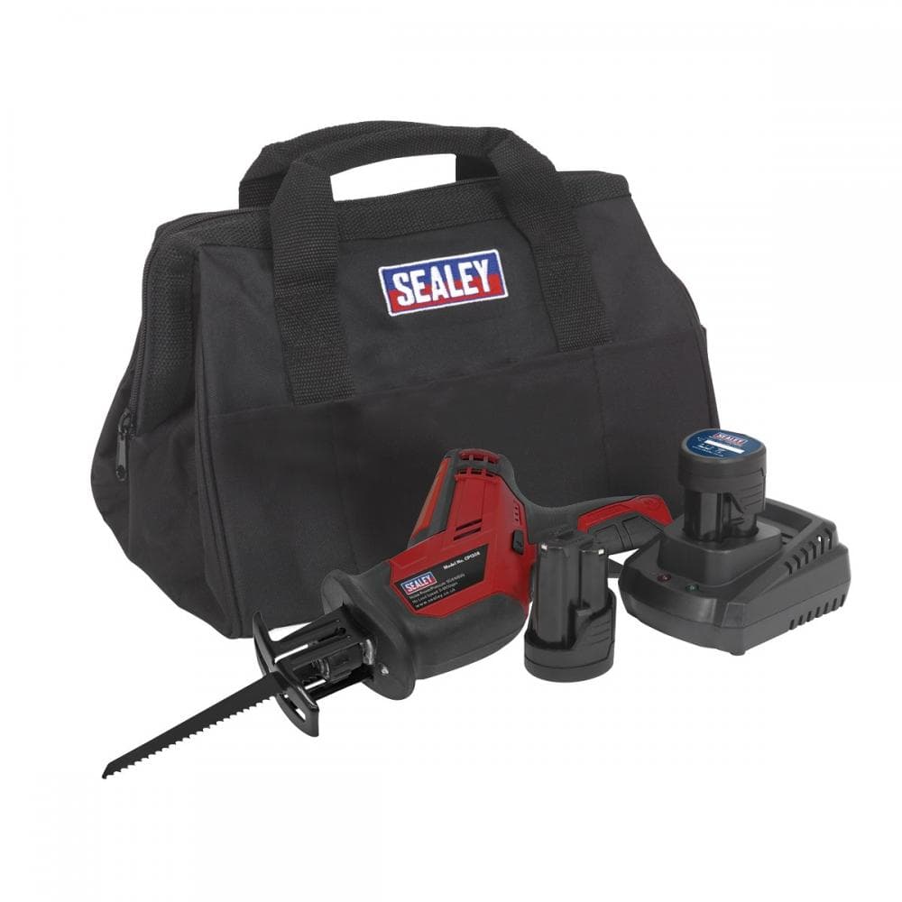 Sealey CP1208KIT Cordless Reciprocating Saw 12V Sv12 Series - 2 Batteries