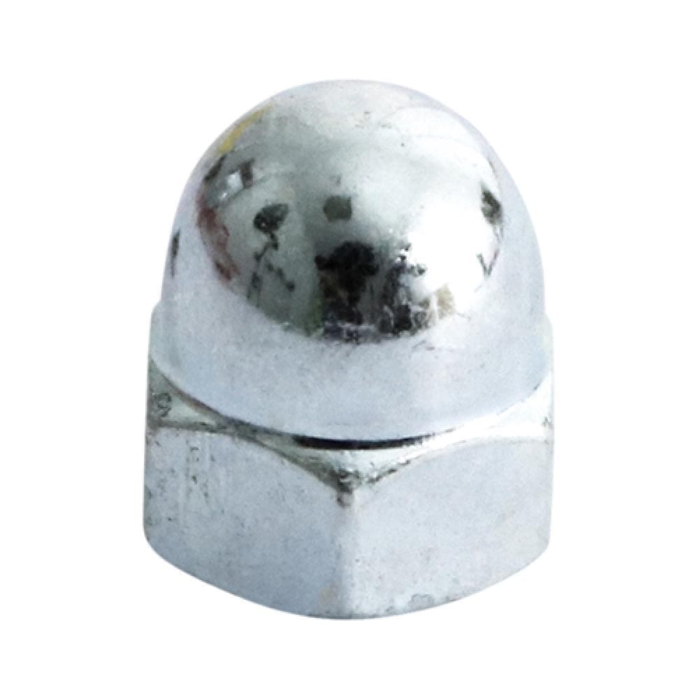 Timco ND8Z Hex Dome Nuts - Zinc M8 Box 100