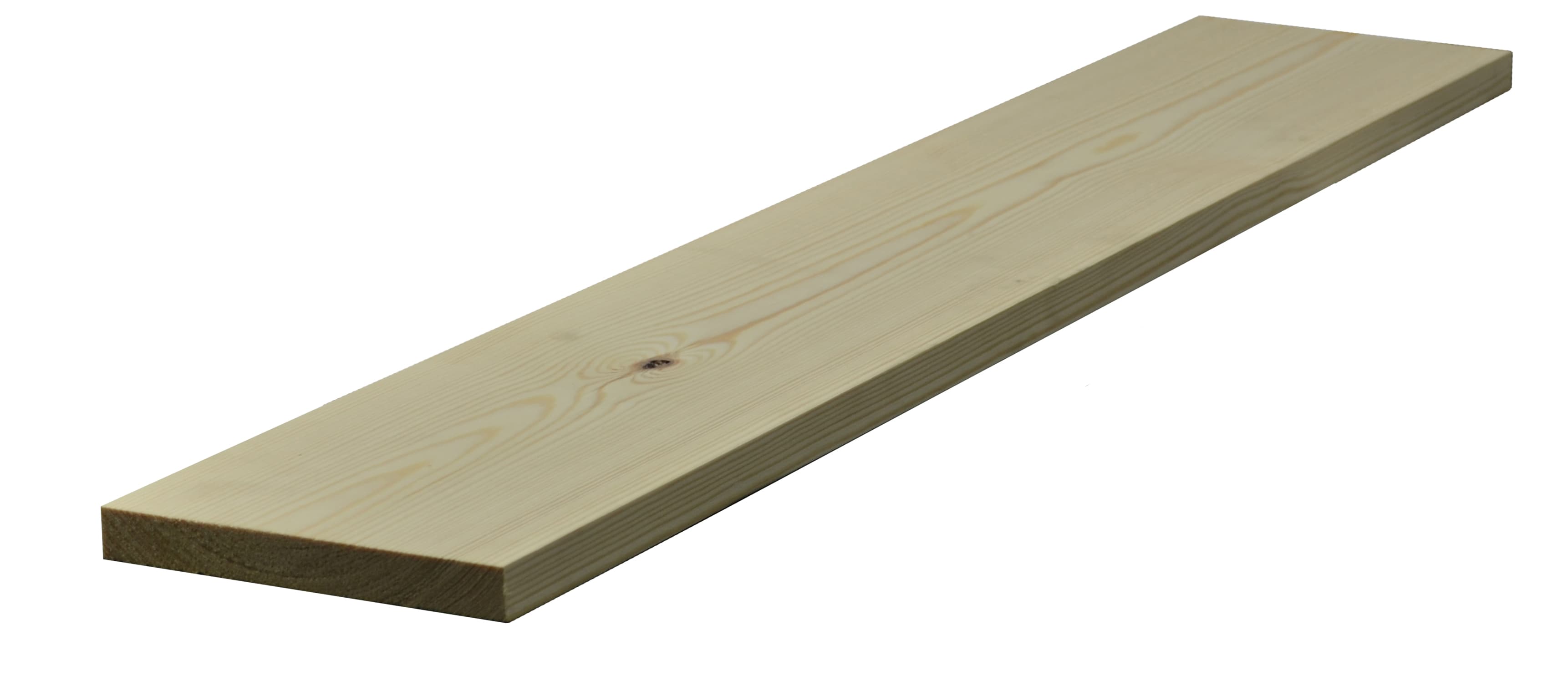 Metsa Unsorted Redwood Planed Square Edge Timber, 20.5x169mm