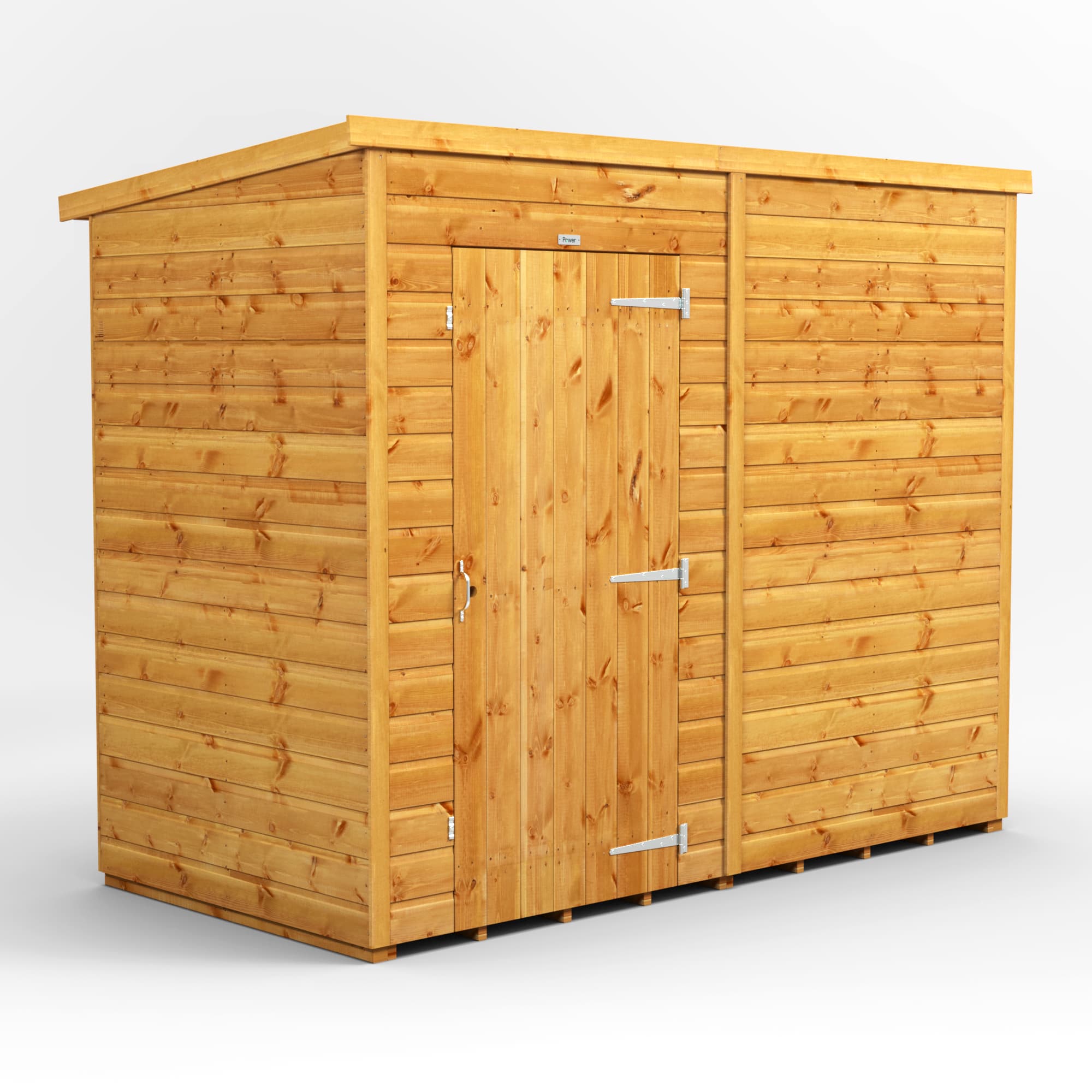 8 x 4 Power Windowless Pent
