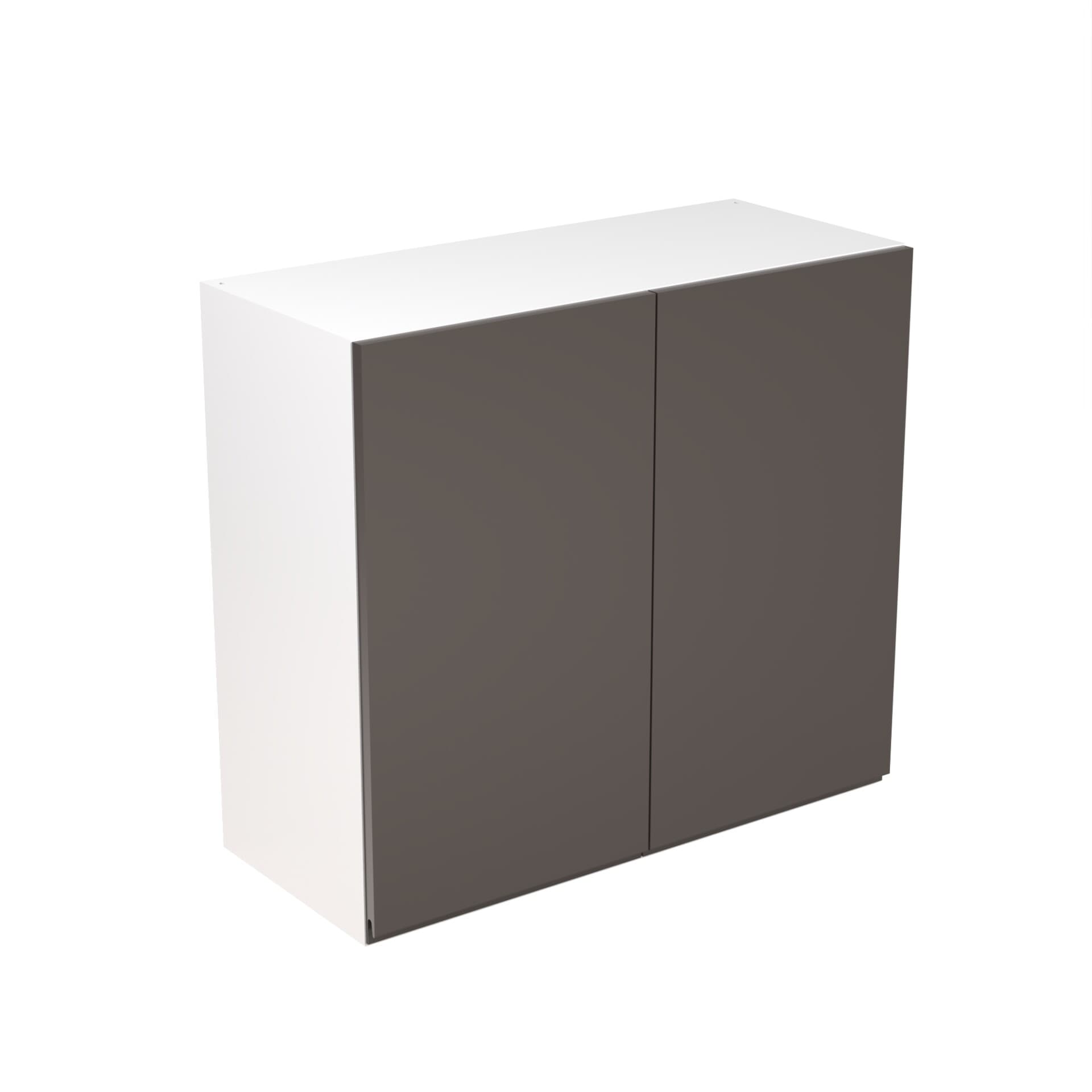 Flatpack Wall Unit J-pull Ultra Matt Graphite 800mm - FKKJ0938