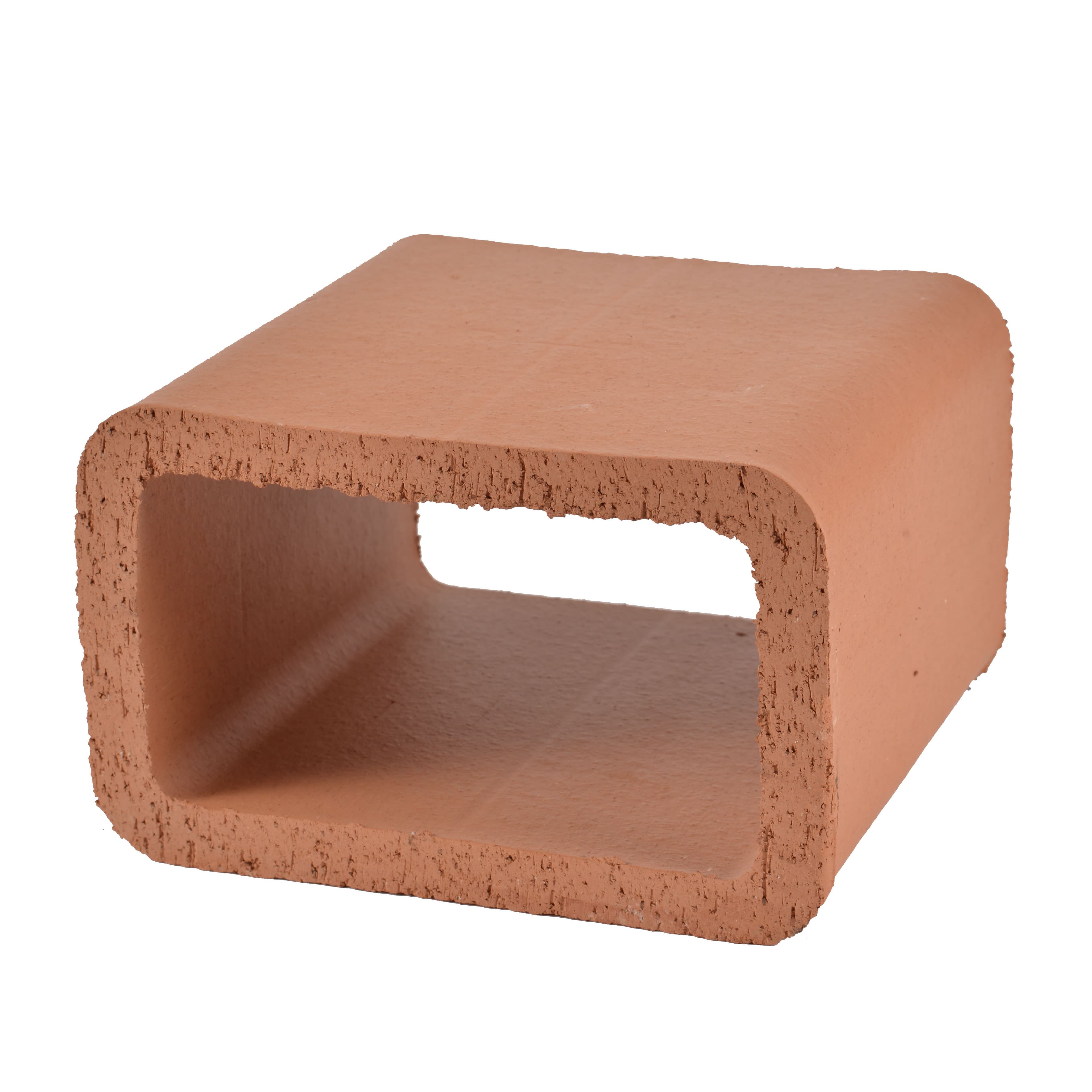Hepworth Terracotta Brown Clay Cavity Liner - YB13, Size: 215x140x200mm