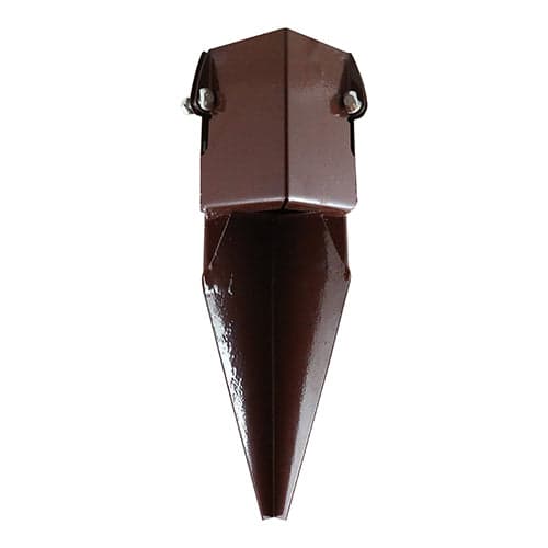 Fencing Post Repair Spike - Bolt Secure - Oxide Red (Pack of 10)