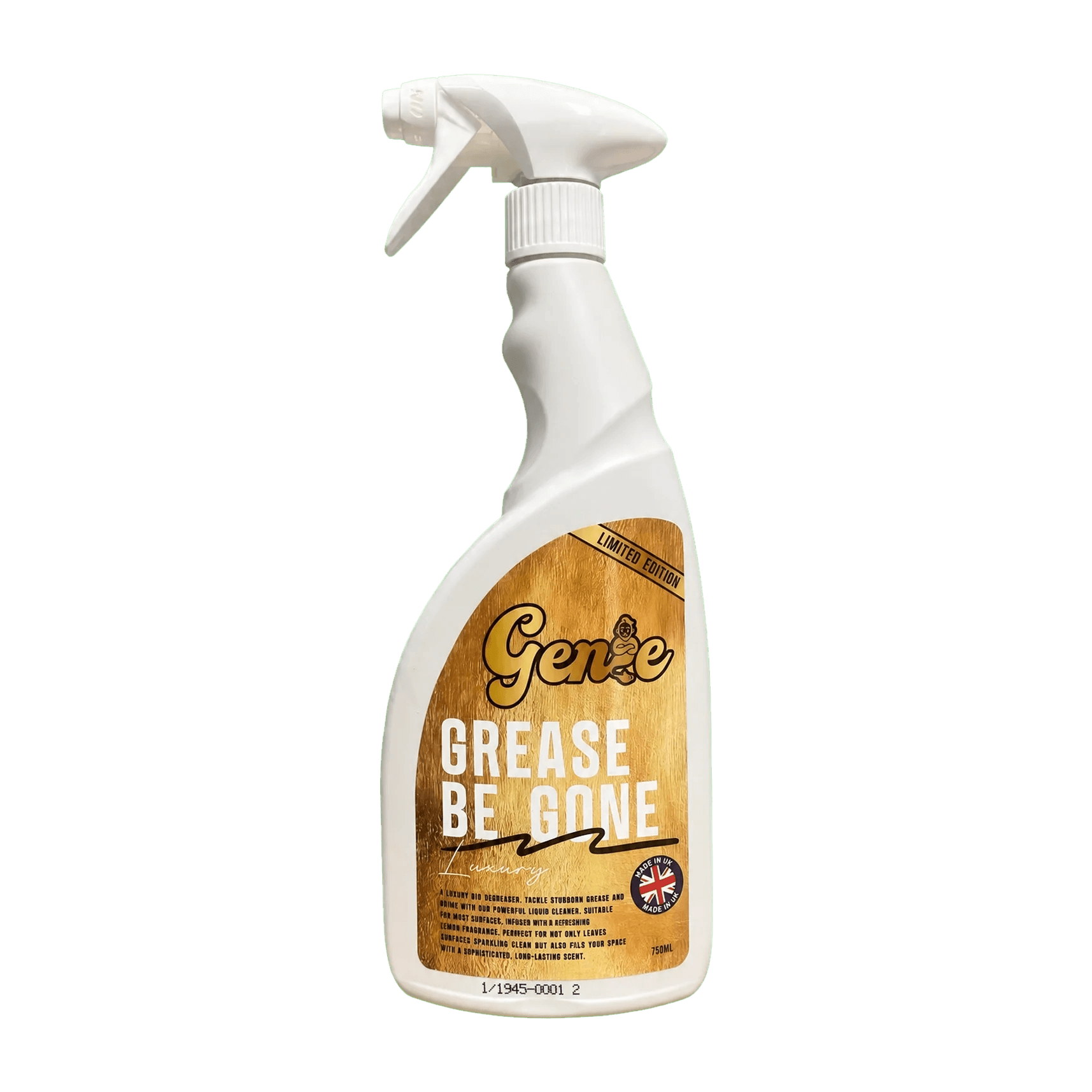 Genie Grease Be Gone Lemon Degreaser - 750ml