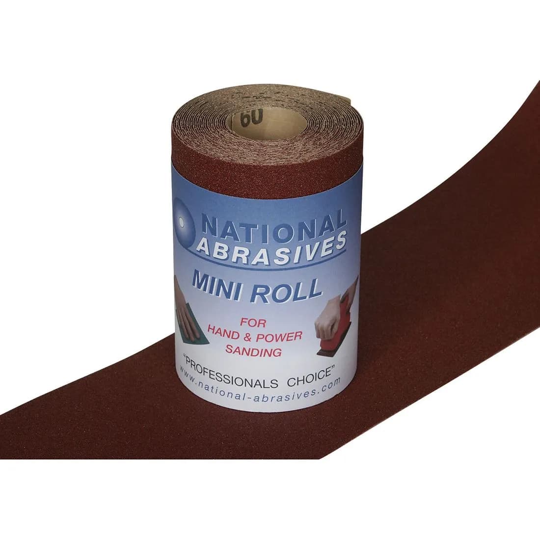 Abrasive Paper Red Oxide P60 5M