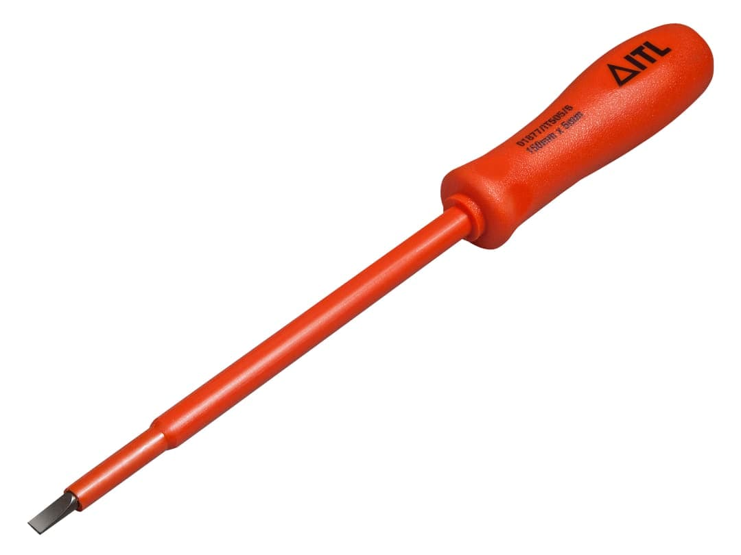 ITL Insulated Insulated Slim Slotted Screwdriver 150 x 8mm 01950