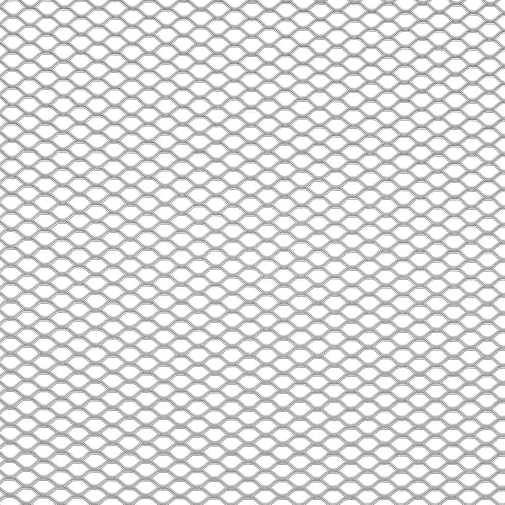 Raised Aluminium Mesh 1250mm(LW) x 1250mm(SW) Hex 19 | 1.56m2