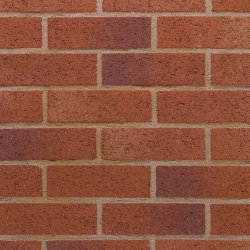 Wienerberger Red Denton Crofters Medley Facing Brick - Pack of 400, Size: 215x102.50x65mm