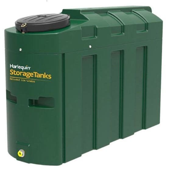 Harlequin 1000 Litre Bunded Slimline Oil Tank | 1000ITE*