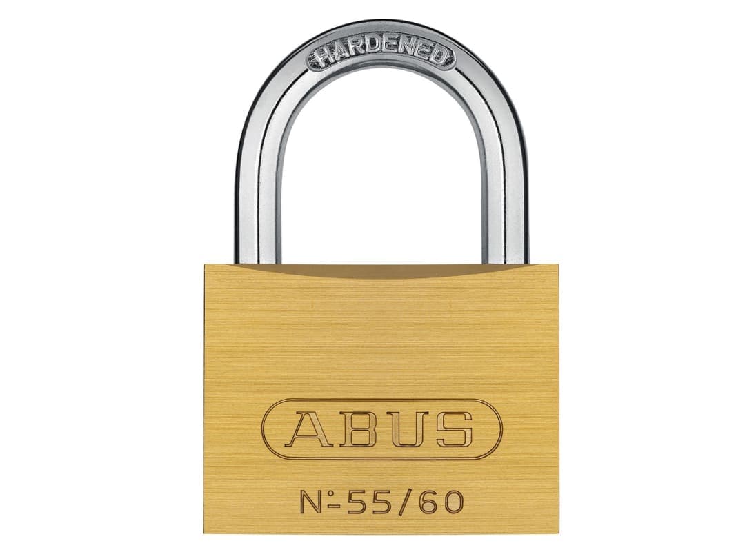 ABUS Mechanical 55/60mm Brass Padlock Keyed Alike 5601 10002877-01