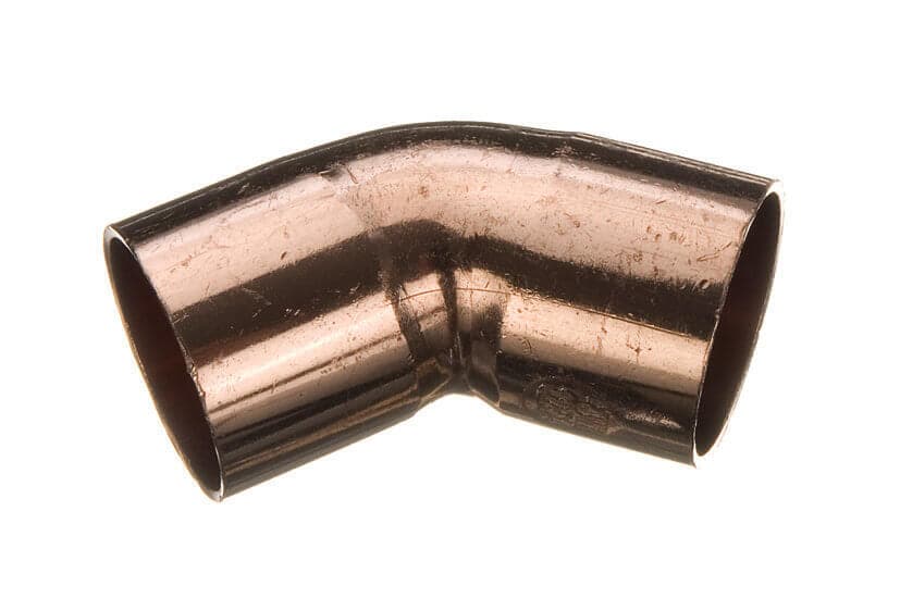 Endfeed Elbow Obtuse - 45 Degree x 22mm
