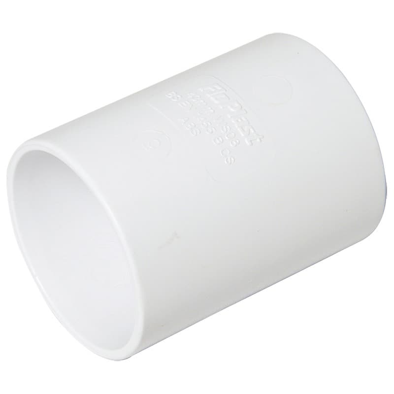 FloPlast Solvent Weld Waste Coupling - 32mm White