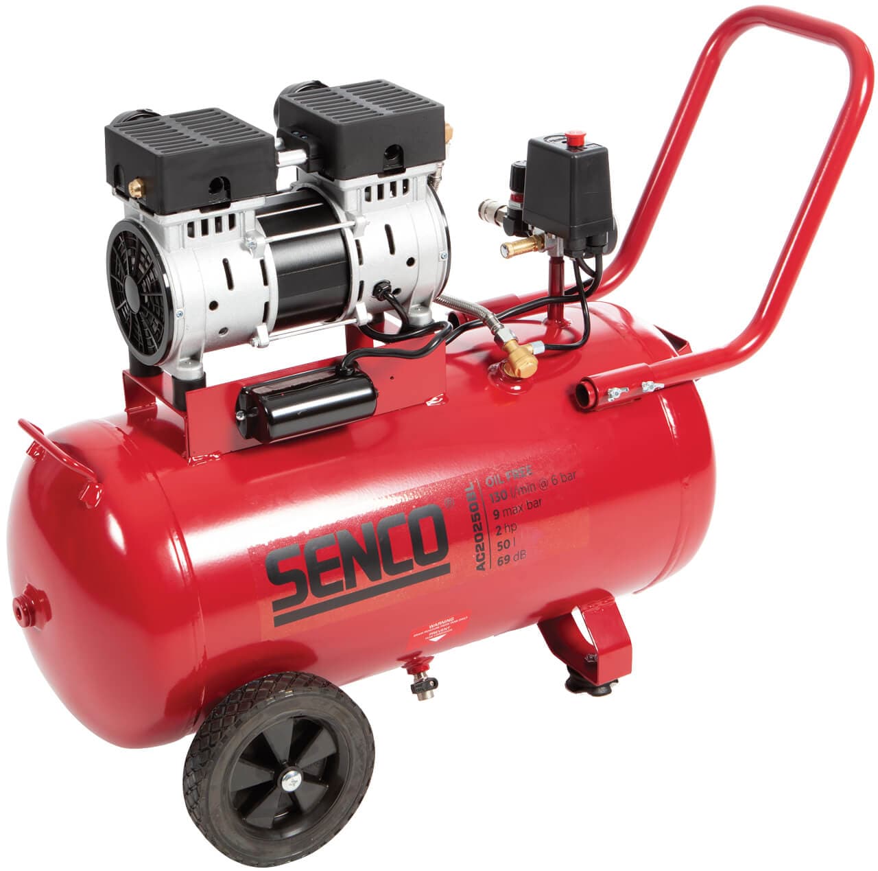 Senco AFN0039UK Ac20250Bl-Uk Low Noise Compressor 110V each 1