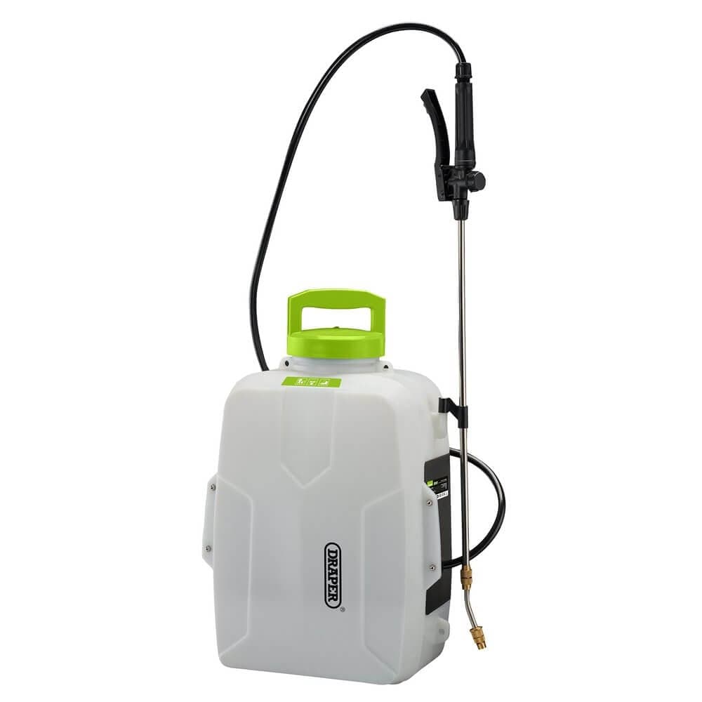 Draper 08096 D20 20V Backpack Sprayer 12L (Sold Bare) each 1