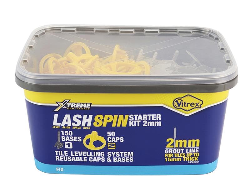Vitrex LASHSK2 Lashspin Starter Kit 2Mm