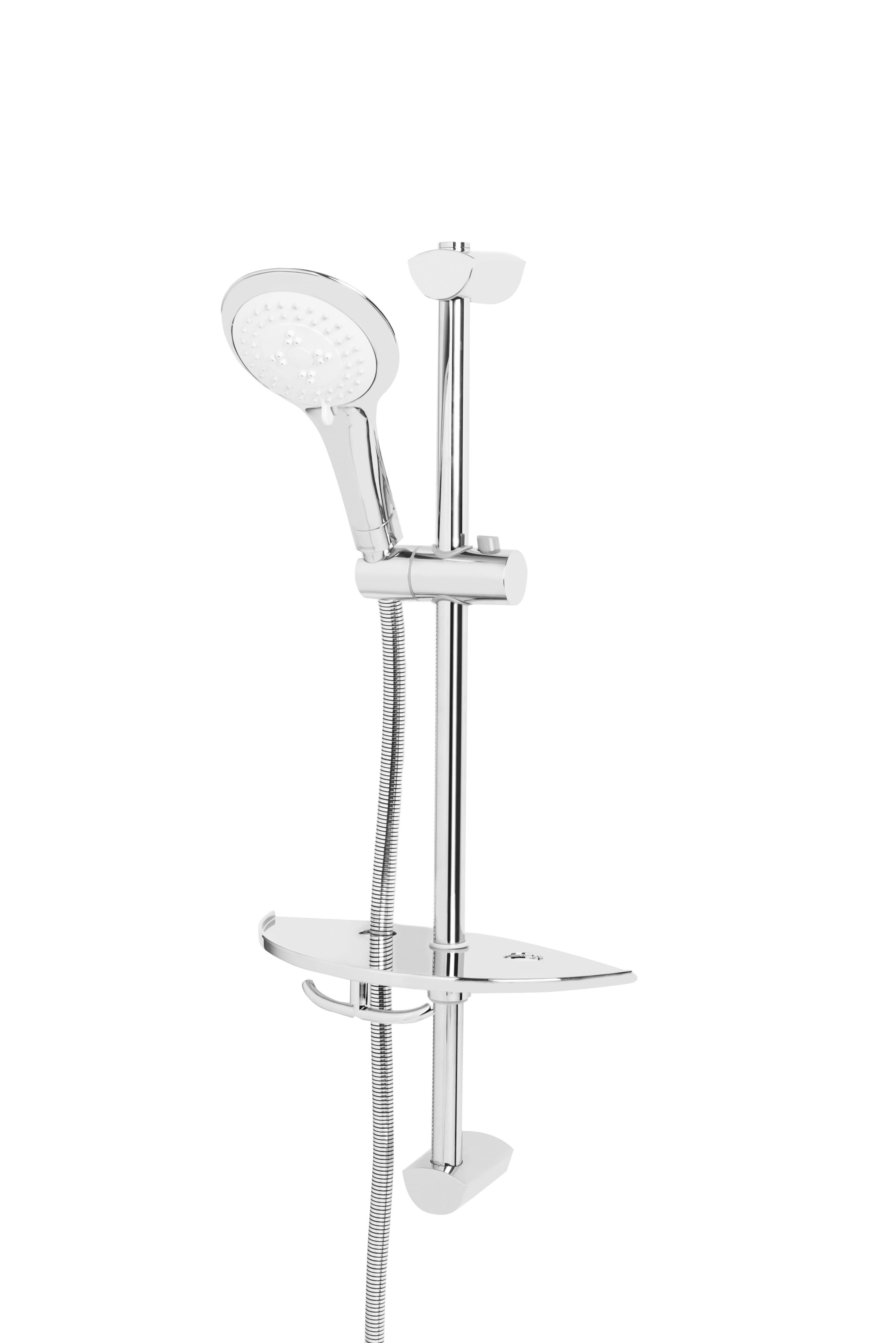 Bristan EV KIT-EEVK C Multi-Function Extended Slide Bar Shower Kit Chrome