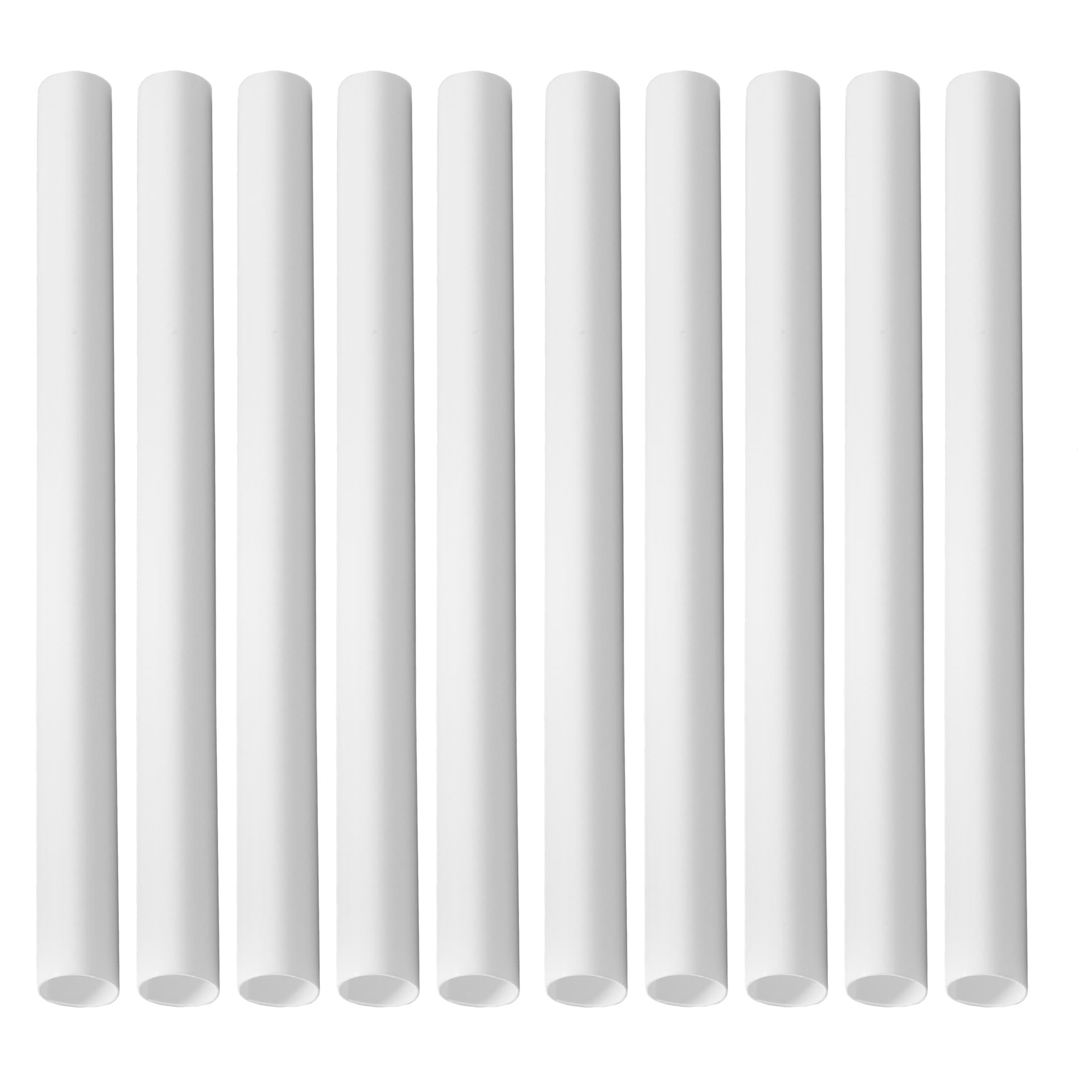 4Trade Radiator Pipe Cover Set White (Pack of 10)