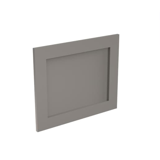 Integrated Extractor Door for Shaker Ultra Matt Dust Grey 490mm x 596mm - FKKH0843