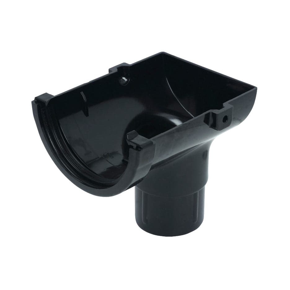 Miniflo Stopend Outlet Black