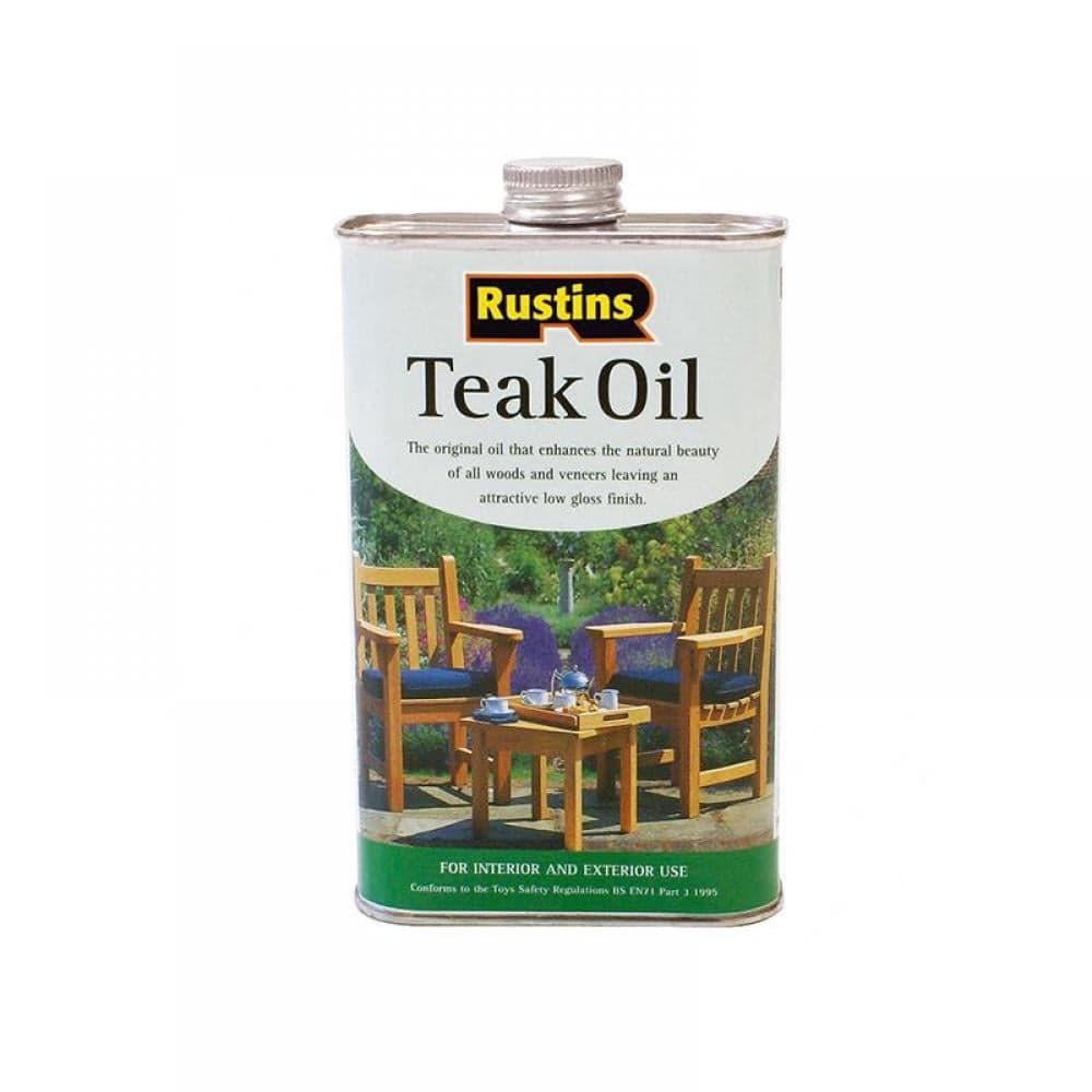 Rustins TEAK1000 Teak Oil 1 Litre