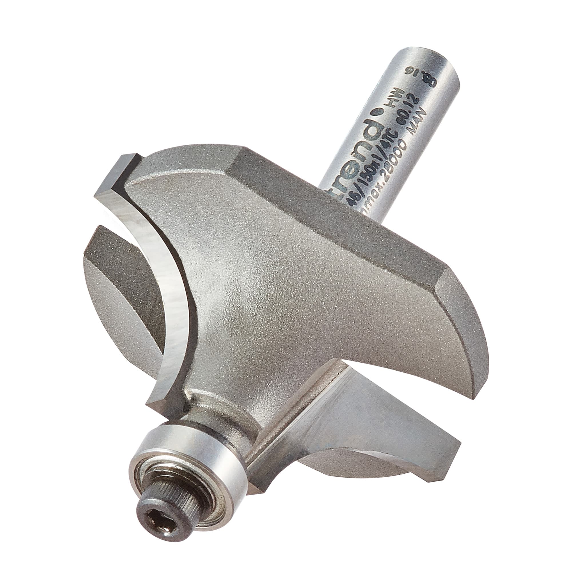 Trend Bearing Guided Ovolo Cutter 12.7Mm Radius Pk 1 46/150X1/4TC