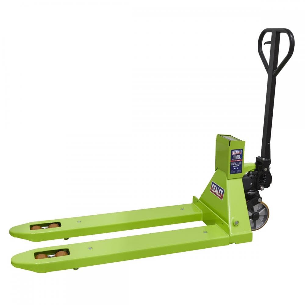 Sealey PT1150SC Pallet Truck With Scales - 2000Kg Capacity 1150 X 555Mm
