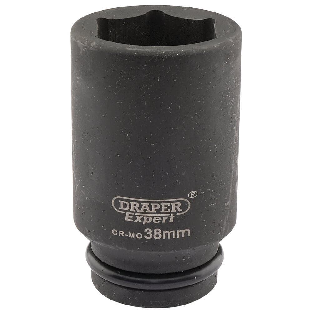 Draper Expert 05069 Expert Hi-Torq® 6 Point Deep Impact Socket 3/4in Sq. Dr. 38Mm each