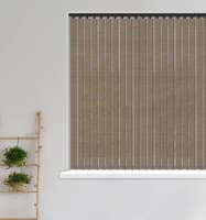 Oslo 89 Birch Electric Vertical Blinds 1% Screen