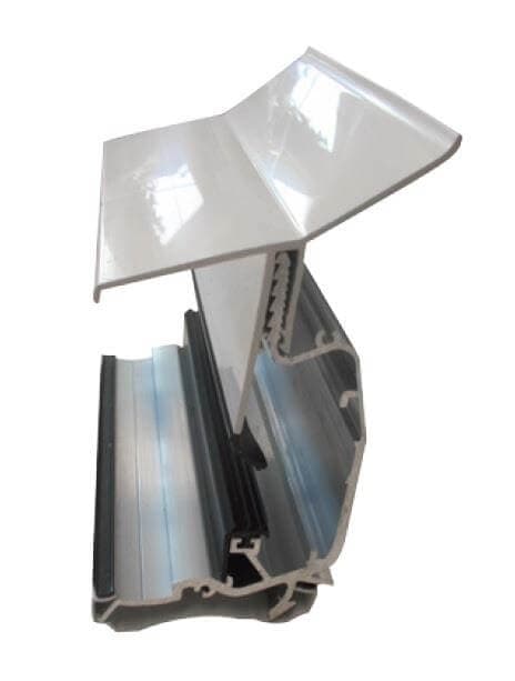 PolyX Wall Plate Self Supported - 3mtr White