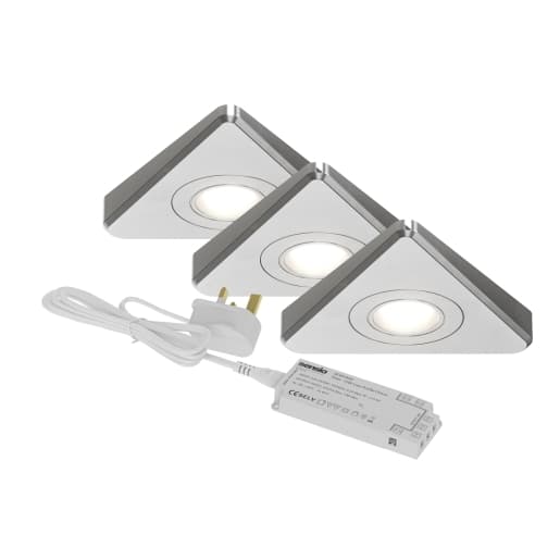 Sensio SE11290N3 Treos Under Cabinet 3 Light Kit Natural White