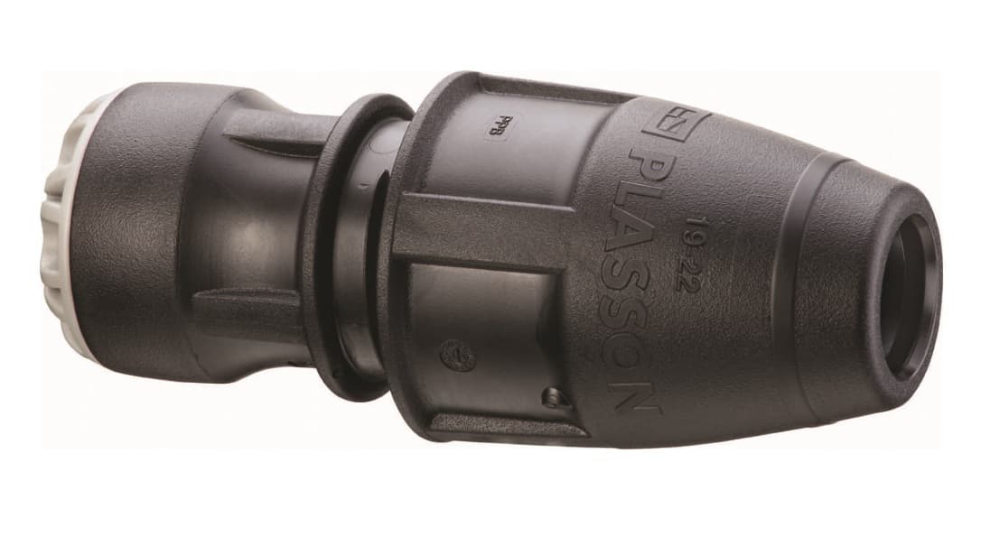Plasson Pushfit Pipe Universal Fitting 25 x 14 - 18 mm