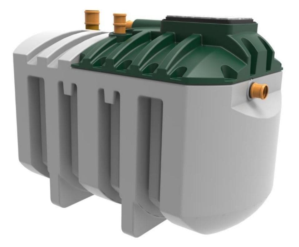Harlequin HC9 Hydroclear Sewage Treatment System (up to 9 person).
