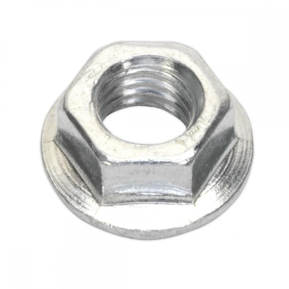 Sealey FN5 Flange Nut Serrated M5 Zinc Pack Of 100