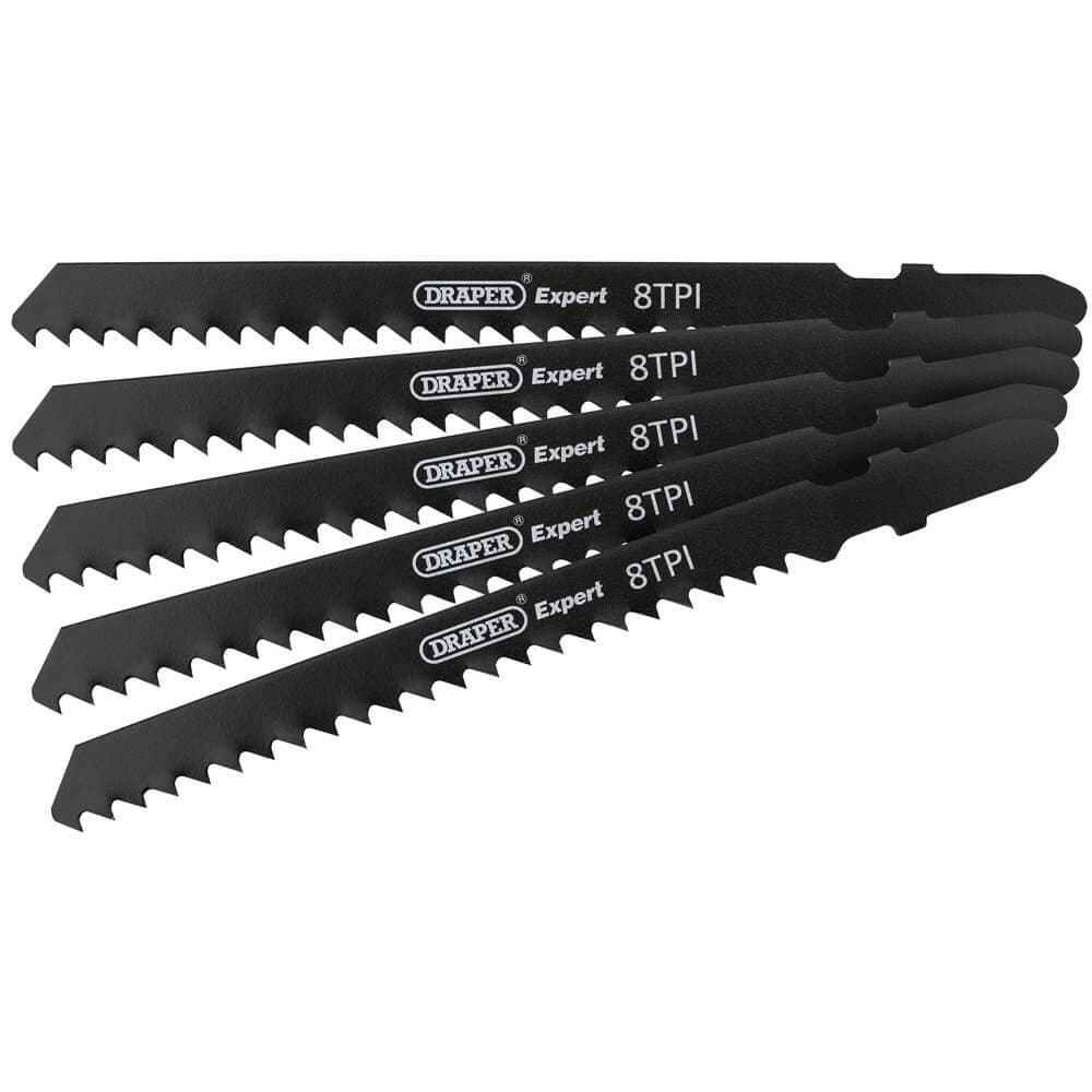 Draper Expert 81724 Dt111C Jigsaw Blade Set 100Mm (5 Piece) per set