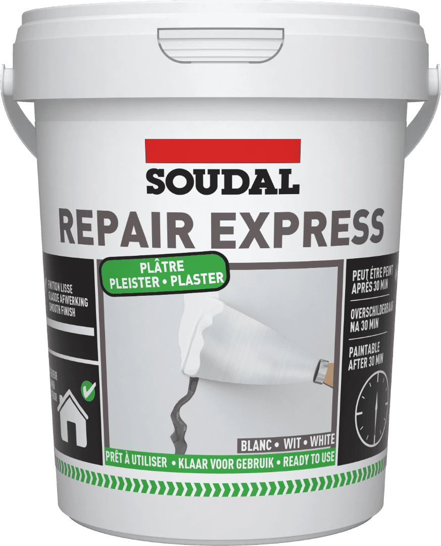 Soudal Repair Express Plaster White 900Ml 152306