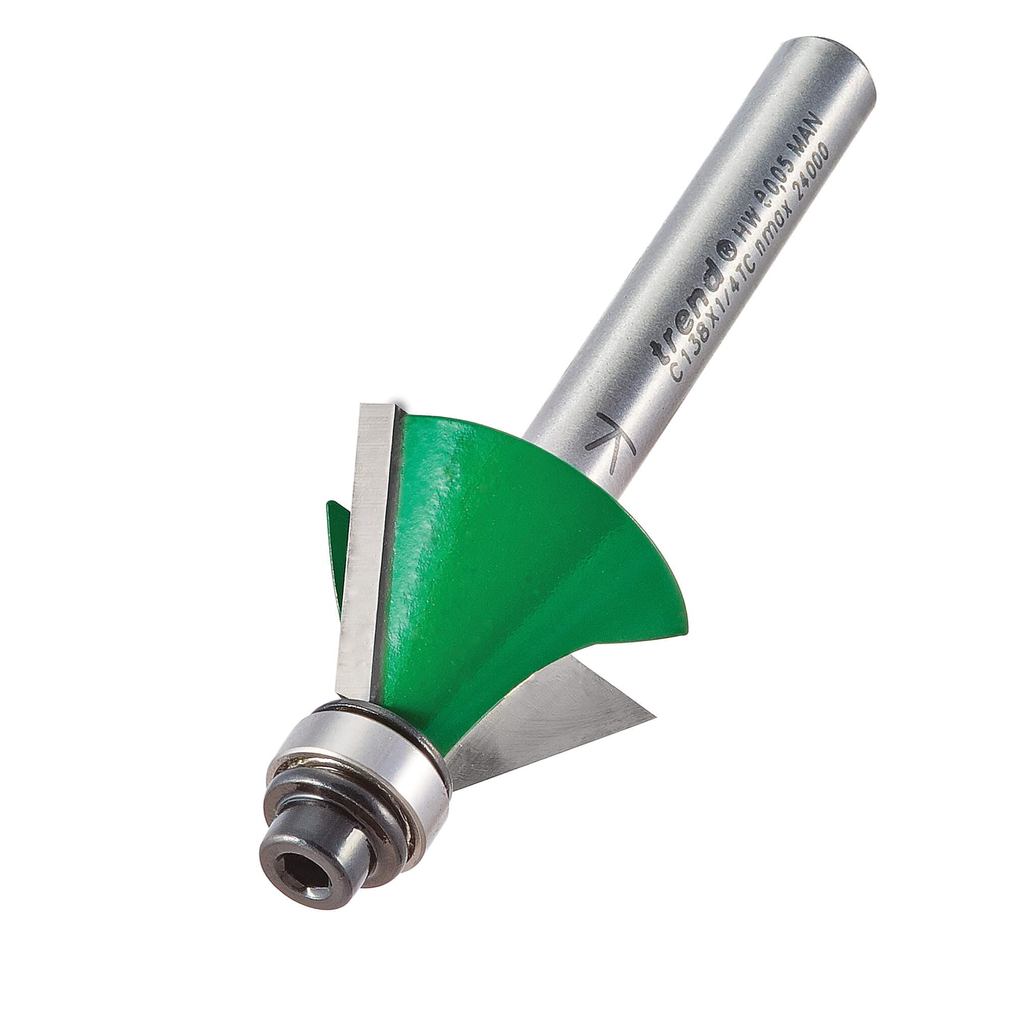 Trend Self Guided Chamfer 60 Degrees X 12.7Mm Cut Pk 1 C138X1/4TC